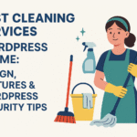 Best Cleaning Services WordPress Theme: Design, Features & WordPress Security Tips