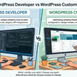 wordpress developer vs designer